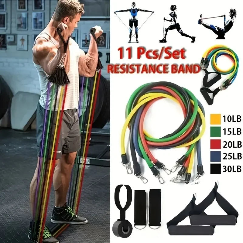 Resistance Bands 10 - 100lbs